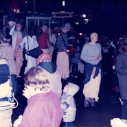 ISKCON Boston devotees chant Hare Krishna